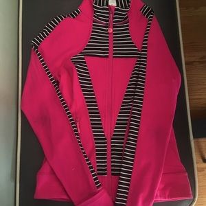 Girls 12 Ivivva Jacket With Cute Black Pattern